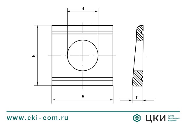 DIN 6917 чертеж ГК ЦКИ