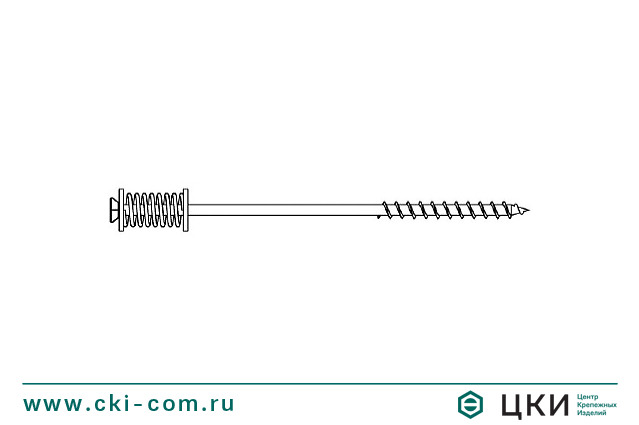 Компенсатор усадки бревна (пружинный узел \
