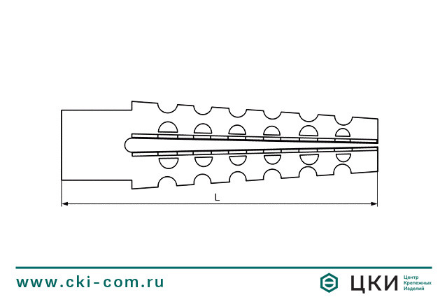 Дюбель FMD металлический распорный