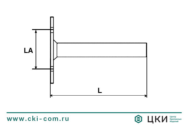 Кронштейн ALK чертёж