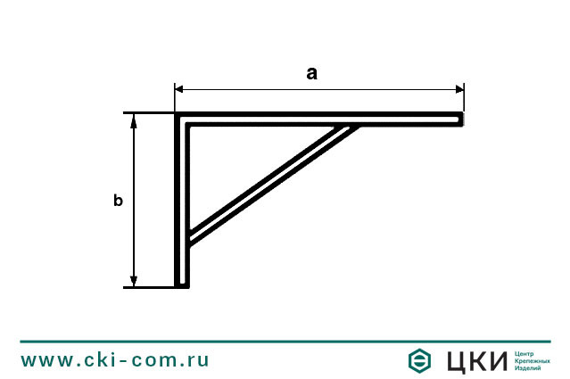 Кронштейн STEG чертёж