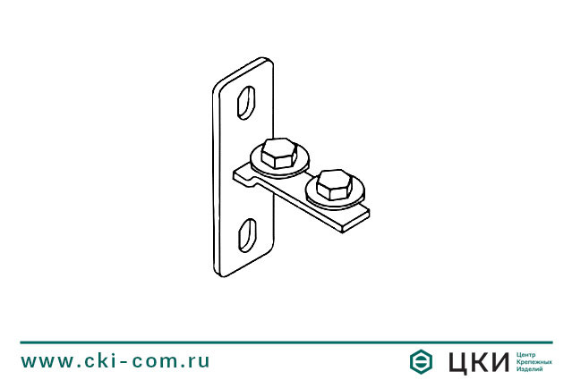 Кронштейн STF L чертёж