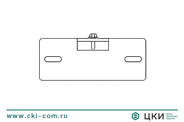 Кронштейн STF Q чертёж
