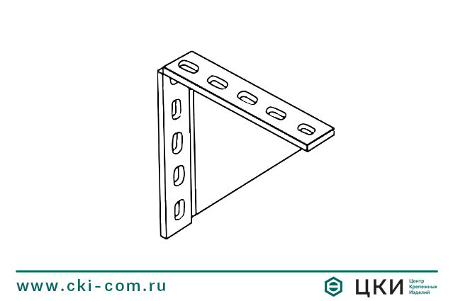 Кронштейн WK 200 200 чертеж
