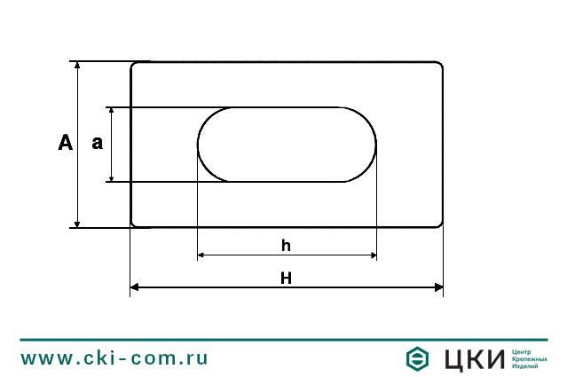 Соединитель PV для штанг с резьбой М6 и М8 чертёж