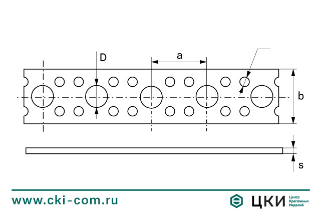 Лента монтажная KVA (чертеж)