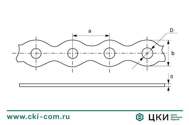 Лента монтажная PVA (чертеж)