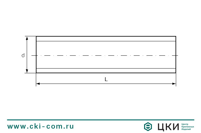Шпилька DIN 976 GS с полной резьбой