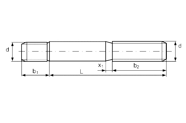 Шпилька DIN 938