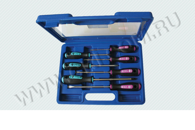 Набор отверток слесарных Narex Bystrice, серия TWIN PLAST PROFI