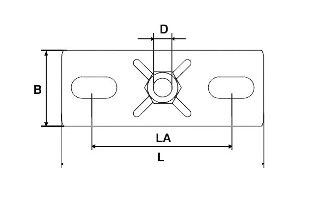 Пластина опорная (подпятник) GPL/GPS