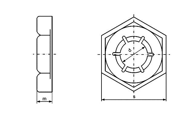 Контргайка DIN 7967