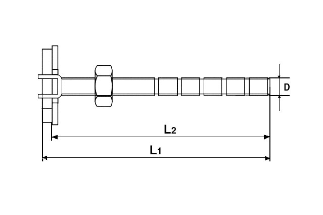 Болт FHS CLIX-N для монтажных шин MS