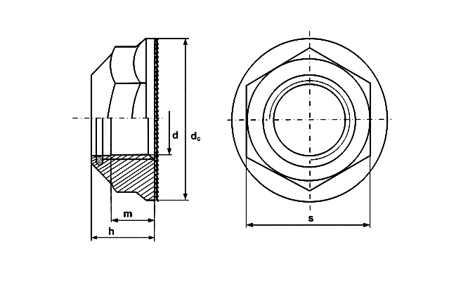 Гайка ~DIN 6926