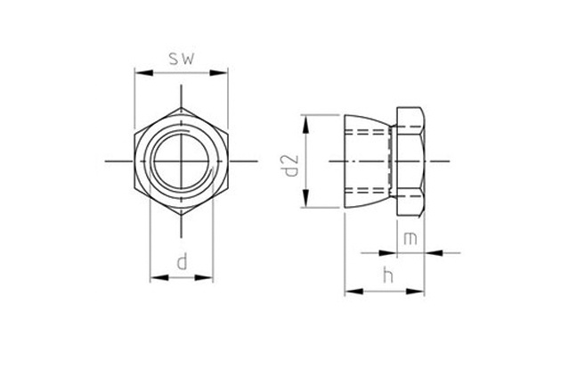 Разрывная гайка