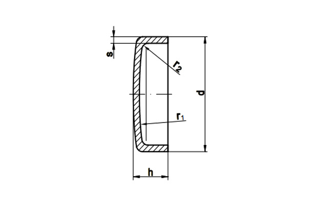 Заглушка DIN 443
