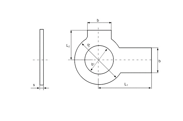 Шайба стопорная DIN 463