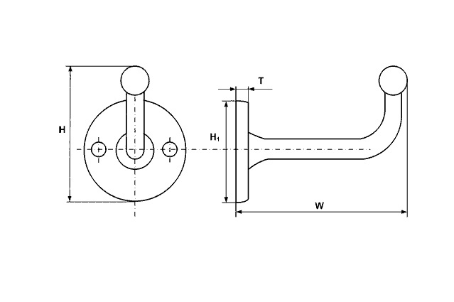 Крючок для одежды М 8361