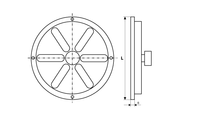 Решетка вентиляционная М 8057 F