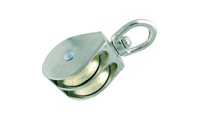 Блок с вертлюгом двойной