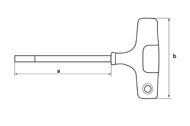 Отвертка Т-образная Felo