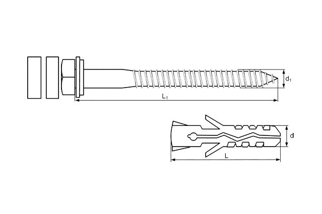 Крепление MWC для унитаза