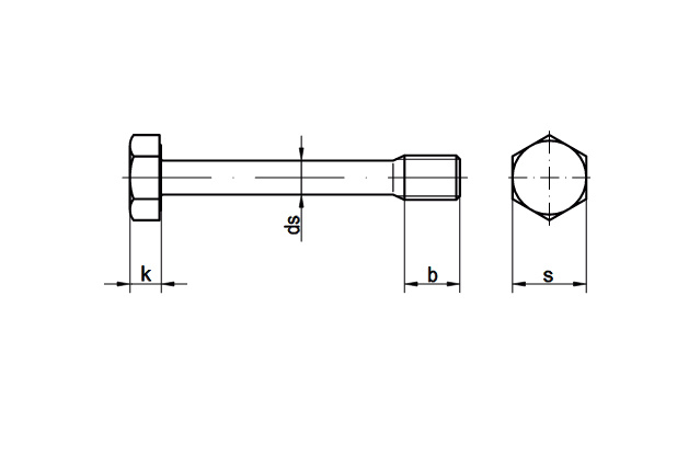 Болт невыпадающий DIN 7964