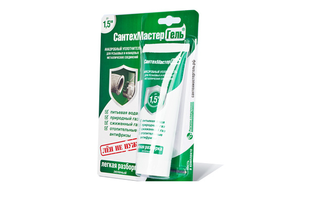 Сантехмастер гель зелёный