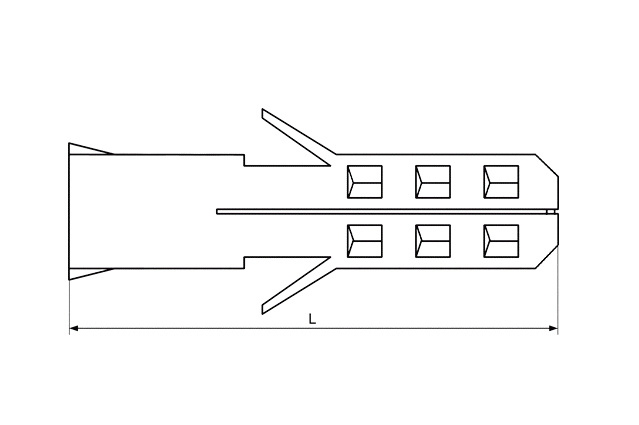 Дюбель общего назначения
