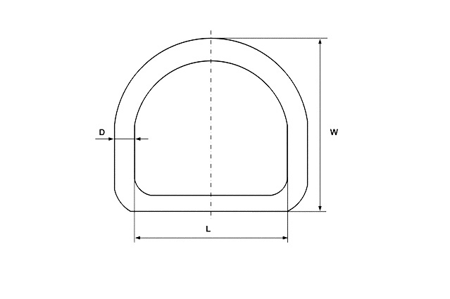 Кольцо D-образное М8376