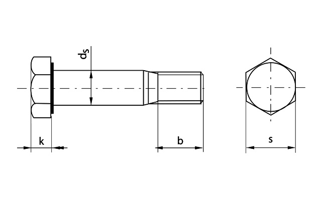 Болт призонный DIN 7999