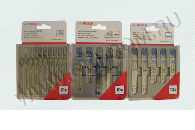 Набор пилок для электролобзиков BOSCH