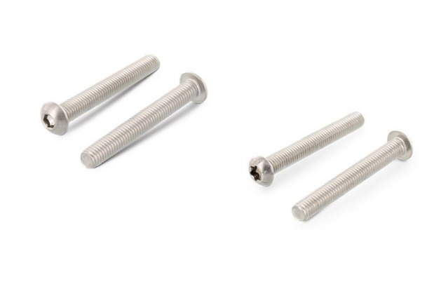 Винт ISO 7380-1 с полукруглой головкой и шестигранным углублением