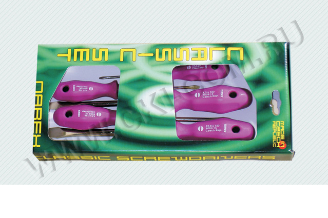 Набор отверток слесарных Narex Bystryce, серия CLASSIC LINE