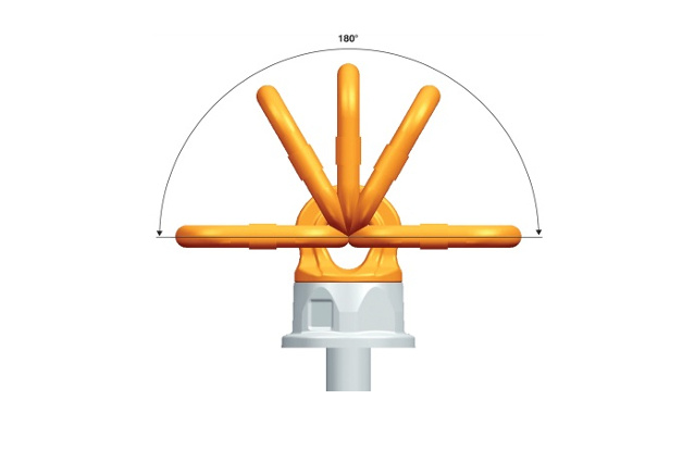 Рым-болт c поворотной петлей