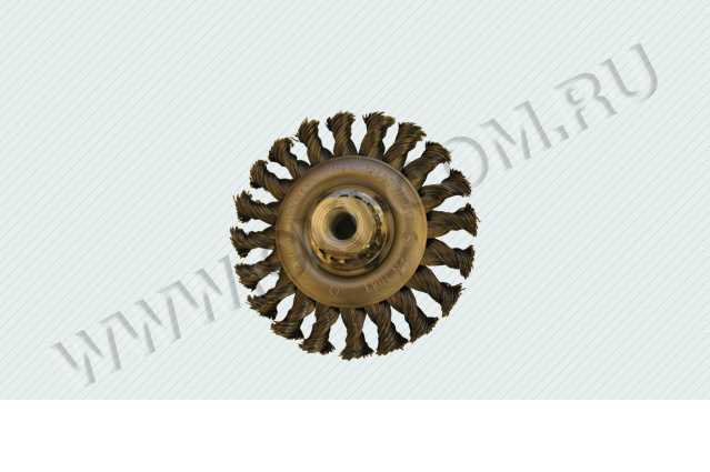 Кордщётка дисковая с резьбой М14 для УШМ Osborn