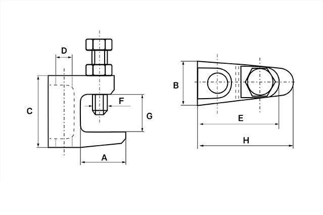 Струбцина монтажная TK