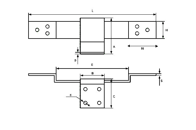 Опора стропильная скользящая