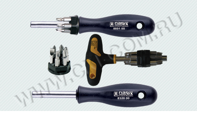 Отвертки для битов Narex Bystrice