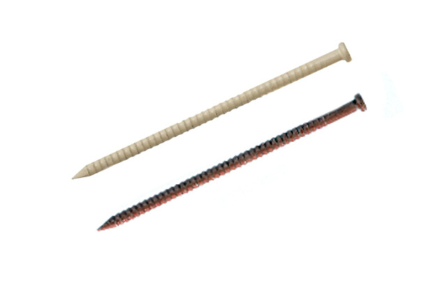 Гвоздь финишный рифлёный LN окрашенный
