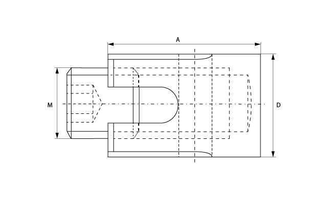 Зажим троса М 8424