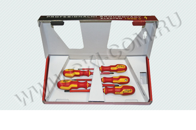 Набор диэлектрических отверток Narex Bystrice, серия S LINE PROFI