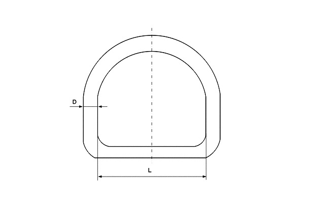 Кольцо D-образное М8274