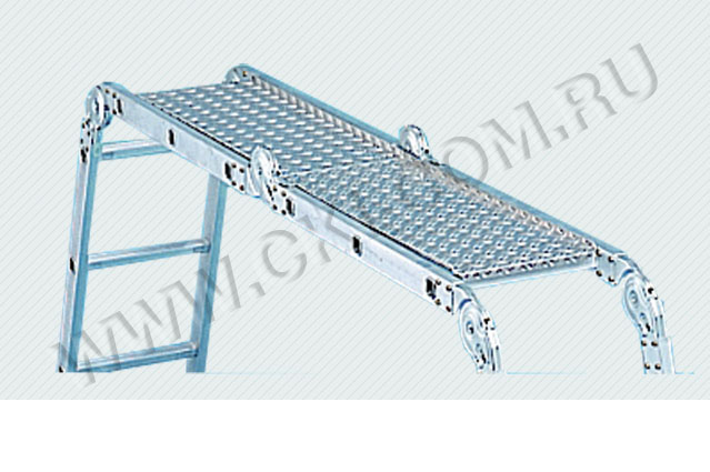 Площадка-настил для четырёхсекционной лестницы (Zarges)