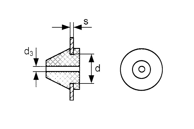 Втулка резиновая SET