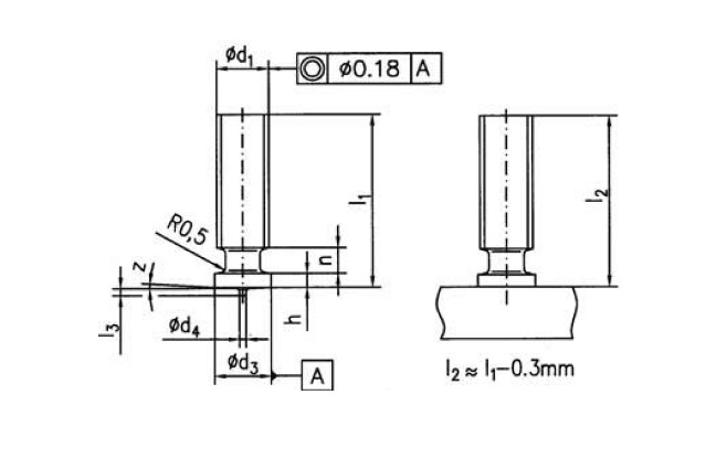 Шпилька омедненная (Cu)