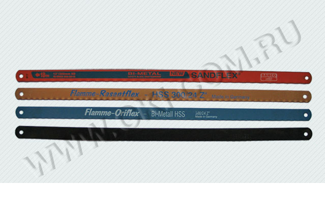 Полотна ножовочные по металлу