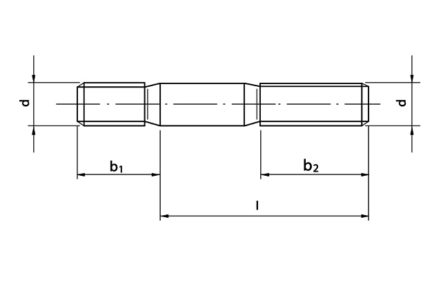 Шпилька  DIN 835
