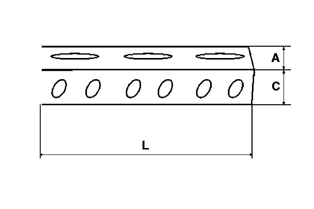 Шина монтажная Г-образная