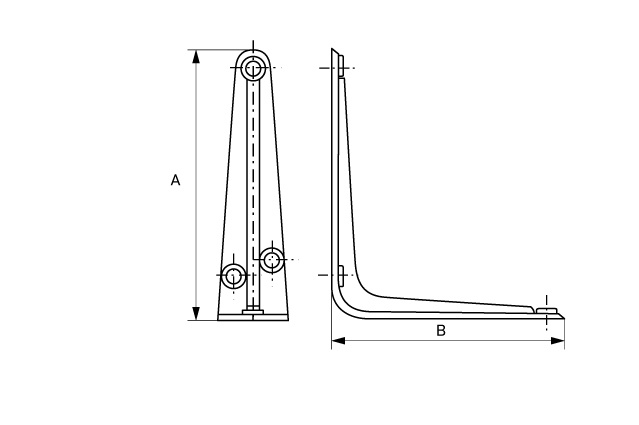 Консоль мебельная